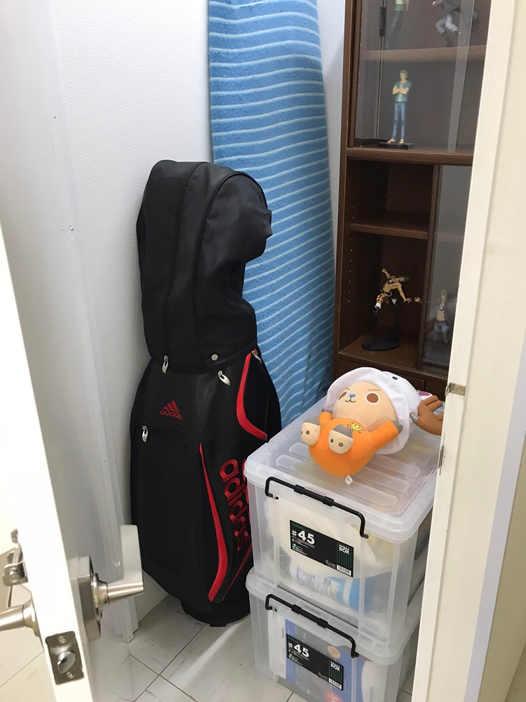 【1階室内型トランクルーム収納24時】 ゴルフバックの保管場所に!