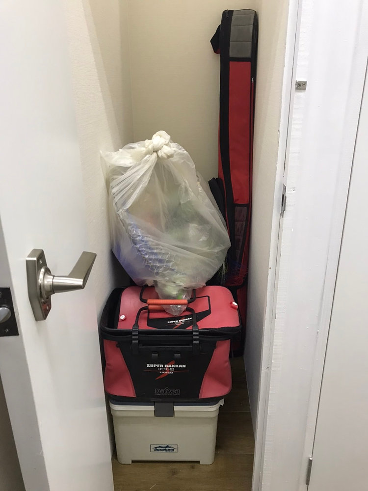 【1階室内型トランクルーム収納24時】 釣竿の保管場所に!